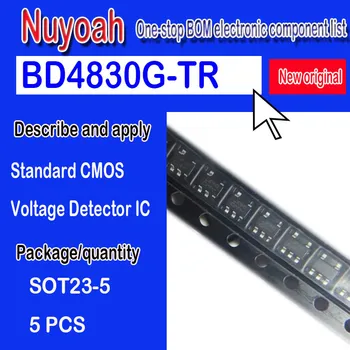 Совершенно новый оригинальный чип точечного мониторинга и сброса BD4830G-TR BD4830G-TR Стандартный CMOS детектор напряжения IC DL 5ШТ