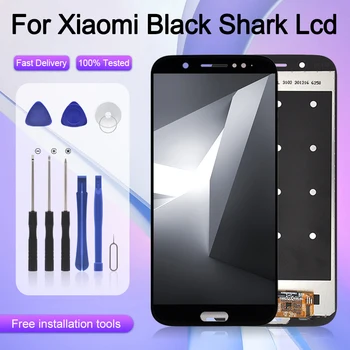 1 шт. Протестированный 5,99-дюймовый дисплей для Xiaomi Black Shark Замена сенсорной ЖК-панели экрана дигитайзера инструментами