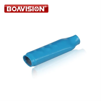 100шт / 500шт Металлический Обжимной B-разъем Синего цвета С силиконовым наполнением, надежное Соединение проводов От 18 до 30 калибров.