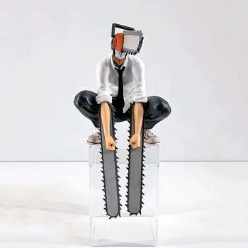 16 см Человек-Бензопила Аниме Фигурка Power/Denji Action Figure Для Взрослых Коллекционная ПВХ Модель Статуя Кукла Игрушка В Подарок Для Малыша Украшения Куклы