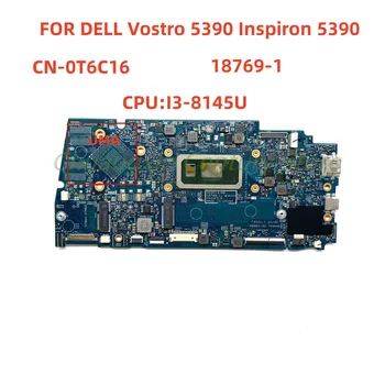 18769-1 Применимо к ноутбуку DELL Vostro 5390 Inspiron 5390 Данная материнская плата оснащена процессором I3-8145U, 100% тест В порядке отгрузки