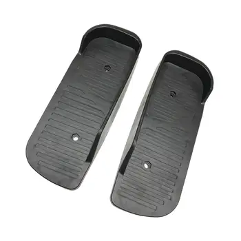 2 ножных педали тренажера Устойчивые простые в установке Платформенные педали для велотренажера