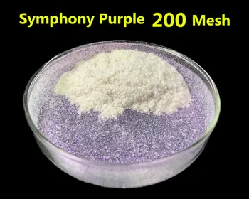 200mesh 5color Перламутровый Пигмент Большого Размера Symphony Crystal Flash Жемчужный Порошок Пигментная Пыль для Теней для Век, Слюдяной Порошок 50g