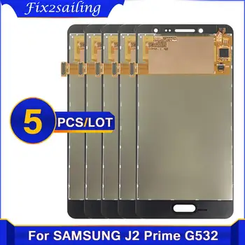 5 шт., 100% Протестированный ЖК-экран для Samsung Galaxy J2 Prime G532 G532F, ЖК-дисплей, сенсорный экран, Дигитайзер в сборе, Запчасти для ремонта