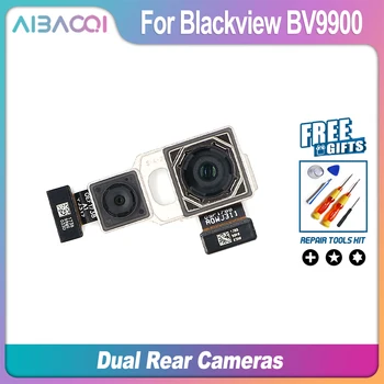 AiBaoQi Совершенно Новый Ремонт двойной камеры заднего вида, Замена запасных частей для телефона Blackview BV9900