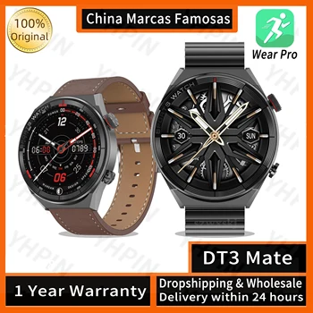 DT3 Mate Смарт-Часы Для Мужчин И Женщин 1,5-дюймовый HD-Экран NFC Smartwatch Спортивные Часы Фитнес-Браслет Мужские Наручные Часы DT3 Pro Max
