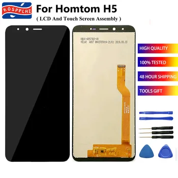 KOSPPLHZ Для Homtom H5 ЖК-дисплей + Сенсорный Экран Дигитайзер В Сборе 100% Идеальный Ремонт Для Замены Мобильного телефона HOMTOM H5