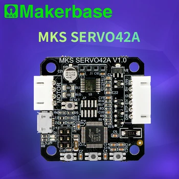Makerbase MKS SERVO42A PCBA NEMA17 драйвер шагового двигателя с замкнутым контуром, запчасти для 3D-принтера с ЧПУ, предотвращает потерю шагов для Gen_L SGen_L