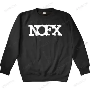 Nofx Rock Music Мужская толстовка с капюшоном, мужская Новая повседневная футболка с длинным рукавом, мужская брендовая рубашка, мужская весенняя хлопковая толстовка, мужские толстовки shubuzhi