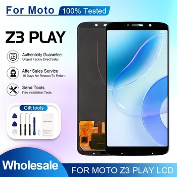 OLED 6,01 Дюймов Для Moto Z3 Play ЖК-Сенсорная Панель Экрана Digitizer XT1929 XT1929-17 Дисплей В Сборе С Инструментами Бесплатная Доставка