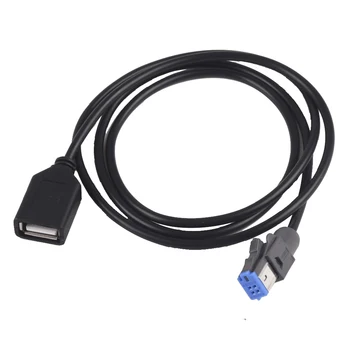 Автомобильный USB-кабель-адаптер 4Pin USB-кабель для Mitsubishi Eclipse для Honda Fit CD Аудио радиоплеер