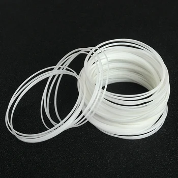 Белая прокладка для переднего стекла Внутренний диаметр 16-25,5 мм, Толщина 0,5 мм, Высота 0,85 мм, Детали для часов, Уплотнительное кольцо для часов, 1 шт.