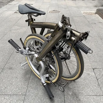 Внутренняя сумка на магнитной раме, скрытый ящик для инструментов Brompton Bikes, сумка для инструментов для крепления велосипеда, аксессуары для велосипеда