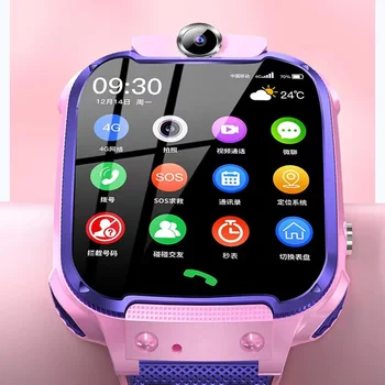 Детские умные часы с камерой определения местоположения Sos, детские голосовые умные часы с мобильным телефоном и Sim-картой, умные часы для детей reloj