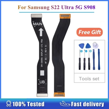 Для Samsung Galaxy S22 Ultra 5G S908 ЖК-дисплей Соединительный гибкий кабель Замена запасных частей