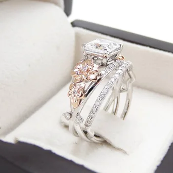 Кольцо из стерлингового серебра S925 пробы с бриллиантом в 1 карат для женщин, Ювелирное кольцо с бриллиантом, ювелирный камень Bizuteria, женская коробка