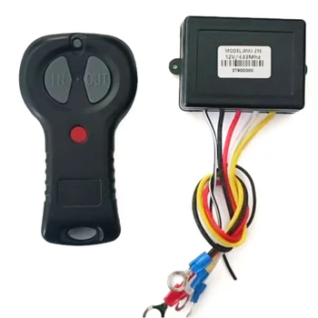 Контроллер электрической лебедки для автомобиля, пульт дистанционного управления лебедкой для внедорожника, пластиковый челнок