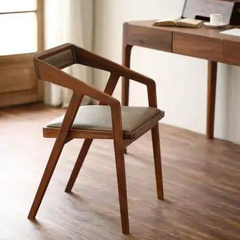 Креативный минималистичный деревянный стул, роскошный дизайн макияжа для гостиной, стулья для столовой, современная мебель для кухни Nordic Mueblesa