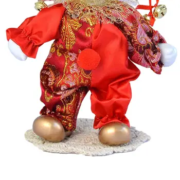 Кукла-арлекин Кукольные украшения Настольный декор стола с костюмом Коллекционная модель Ангела для подарка на День рождения Художественное ремесло Хэллоуин