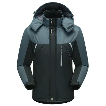 Куртки для мужчин, модные водонепроницаемые ветровки, мужские осенне-зимние куртки, пальто, Тонкая мужская одежда, большие размеры 5XL