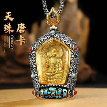 ЛХ Десяти Тысяч Будд, Бог-хранитель Десяти Тысяч Будд, Будда Бенмин, Поворачивает Подвеску Тяньчжу Танка
