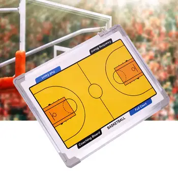 Магнитный баскетбольный планшет для тренировок, Износостойкая доска для тренера из алюминиевого сплава, портативные принадлежности для баскетбольных игр