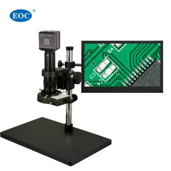 Микроскоп EOC по низкой цене H-D-M-I SMT PCB для ремонта электроники Электрический видеомикроскоп с 13-дюймовым монитором