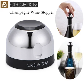 Мини-пробка для игристого вина Youpin Circle Joy Мини-пробка для шампанского с поворотным замком, конструкция с вакуумным эффективным сохранением