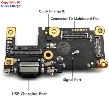 Новый разъем для док-станции Зарядное устройство Micro USB Порт для зарядки плата гибкого кабеля для Xiaomi Mi 11T Mi11T с микрофоном