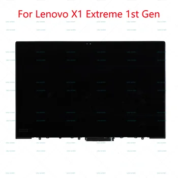 Ноутбук ЖК Сенсорный Экран Для Lenovo Thinkpad X1 Extreme 1-го поколения 20MF 20MG P1 Gen 1 IPS UHD 4K 3840x2160 40pin FRU 01YU648 01YU649