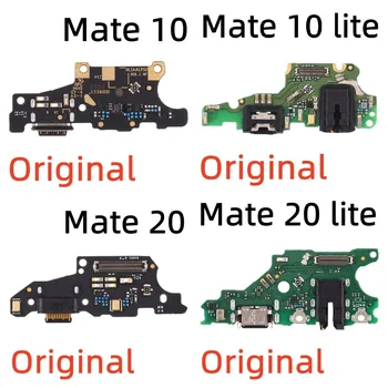 Оригинал для Huawei Mate 10 20 P Smart P9 P10 P20 P30 Lite Plus USB порт для зарядки док-станция зарядное устройство соединительная плата гибкий кабель
