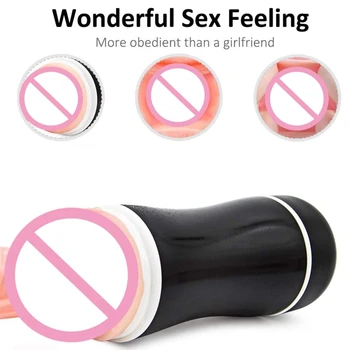 Перезаряжаемый мужской мастурбатор с чашкой для упражнений на выносливость, секс-игрушки, сосущий вибратор, новинка