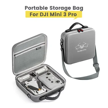 Портативный чемодан, чехол для DJI Mini 3 PRO, сумка для хранения DJI Mini 3 Pro, сумка через плечо, чехол для хранения аксессуаров из искусственной кожи