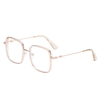 Простые очки в большой оправе 50-600 при близорукости Компьютерные Очки для женщин и мужчин