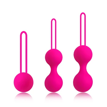 Силиконовые вагинальные шарики Секс-игрушки для женщин Шарики Кегеля Китайские шарики Гейша Бен Ва Смарт-Мяч Для подтягивания влагалища Секс-шоп