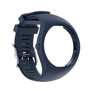 Сменный силиконовый ремешок для смарт-часов PolarS M200, браслет на запястье, модный удобный однотонный браслет