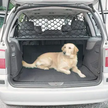 Собачья решетка с регулируемой безопасностью, Универсальный Разделительный Сетчатый барьер, сетка для домашних животных, автомобиль-внедорожник
