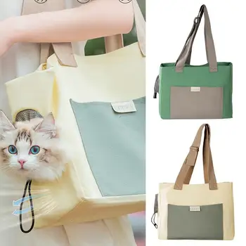 Сумки-переноски для домашних животных Большой емкости Рюкзак для кошек, уличная сумка для собак, слинг для котенка, сумка для транспортировки домашних животных, дорожная переноска для щенков