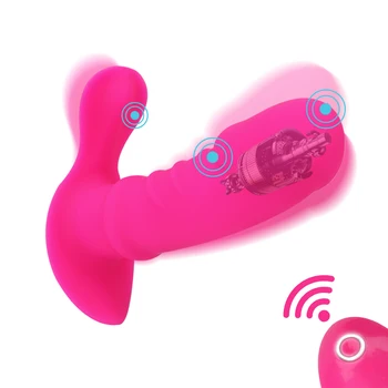 Точка G Влагалище Клитор Стимулируют секс игрушки для взрослых Вибраторы для женщин трусики с 12 скоростями Вибраторы Мастурбатор для оргазма с дистанционным управлением