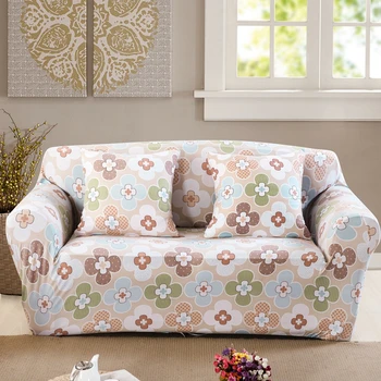 Эластичный чехол для дивана, эластичный чехол для дивана из спандекса, Защитный чехол для дивана для домашних животных, полотенце для дивана, цветок, Естественный стиль комфорта